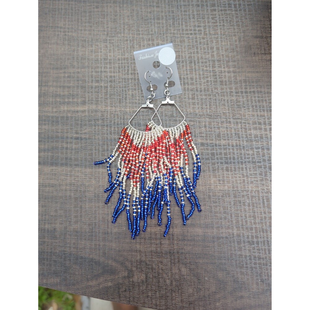 Seed Bead Earrings